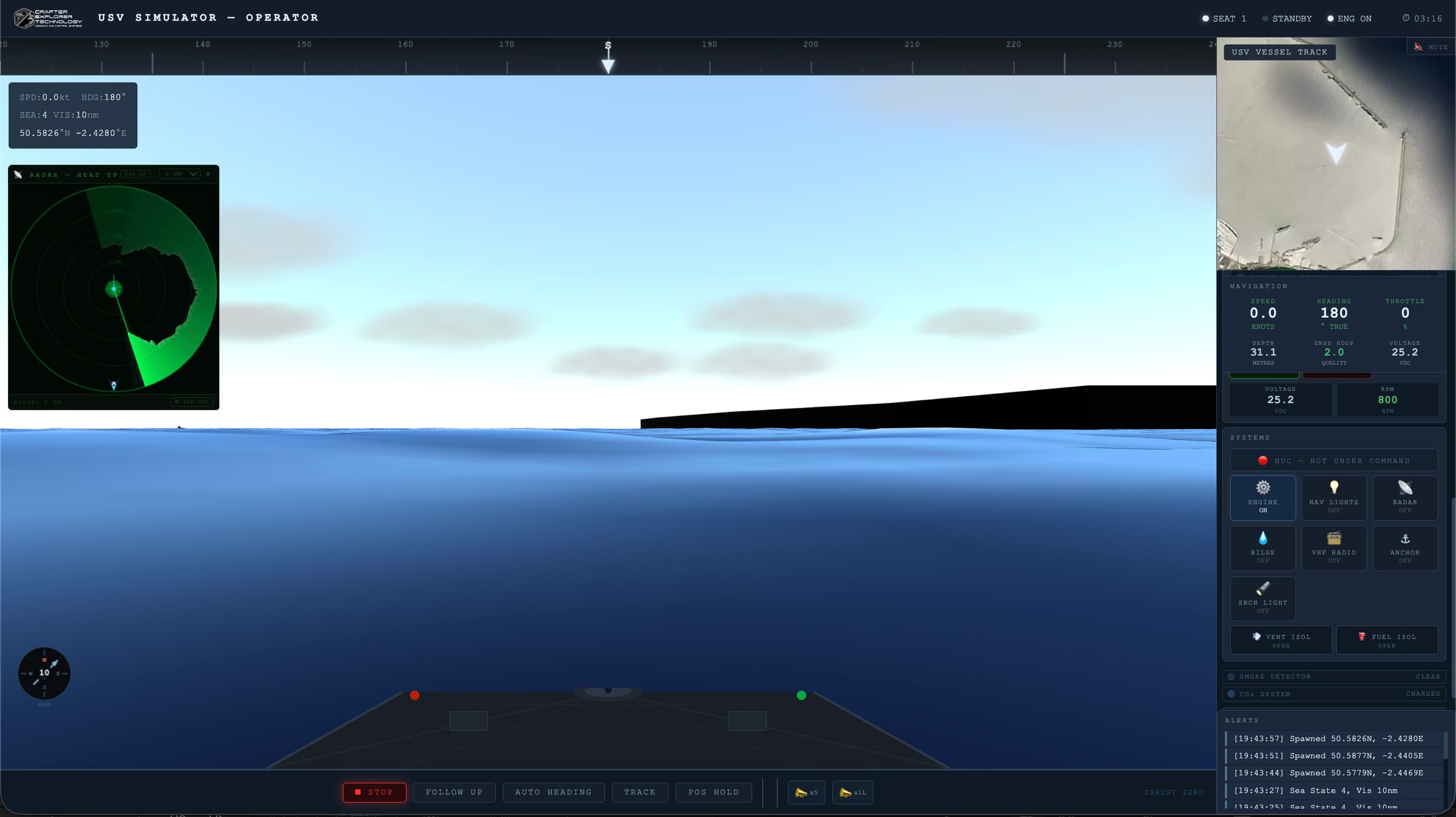 Simulation — Operator Station
